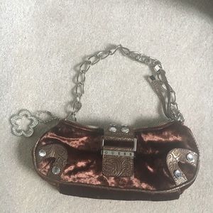 Guess Velour Small Bag